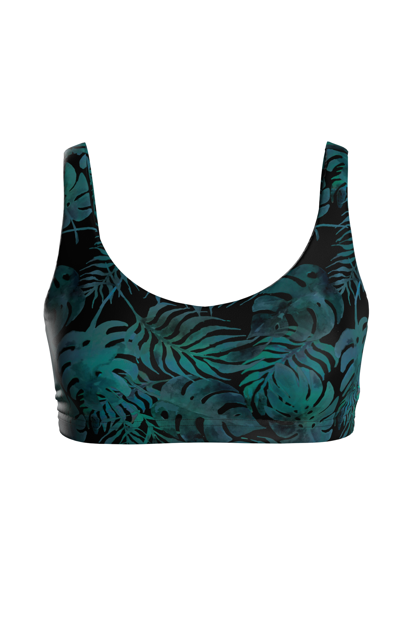 Cloud Nine Bikini Top - petrol banana