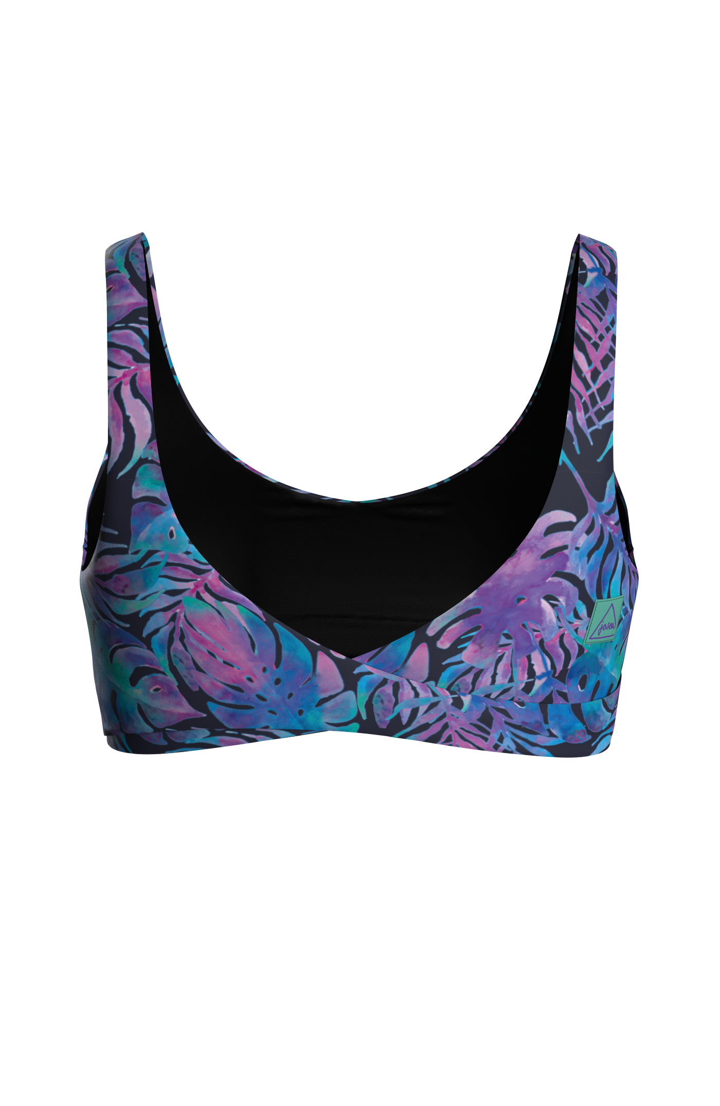 Cloud Nine Bikini Top - purple banana