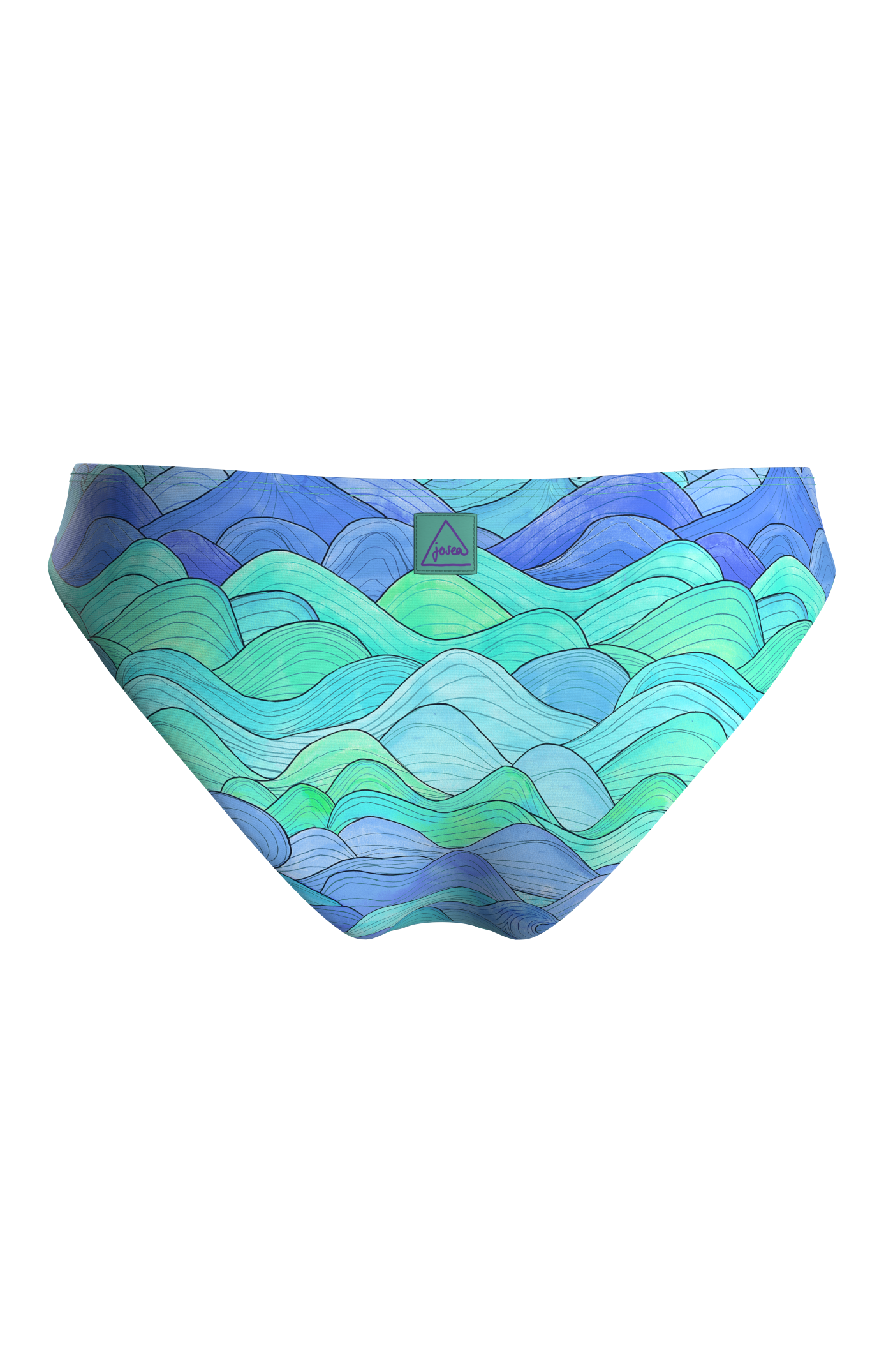 Maloja Bikini Hose - blue waves