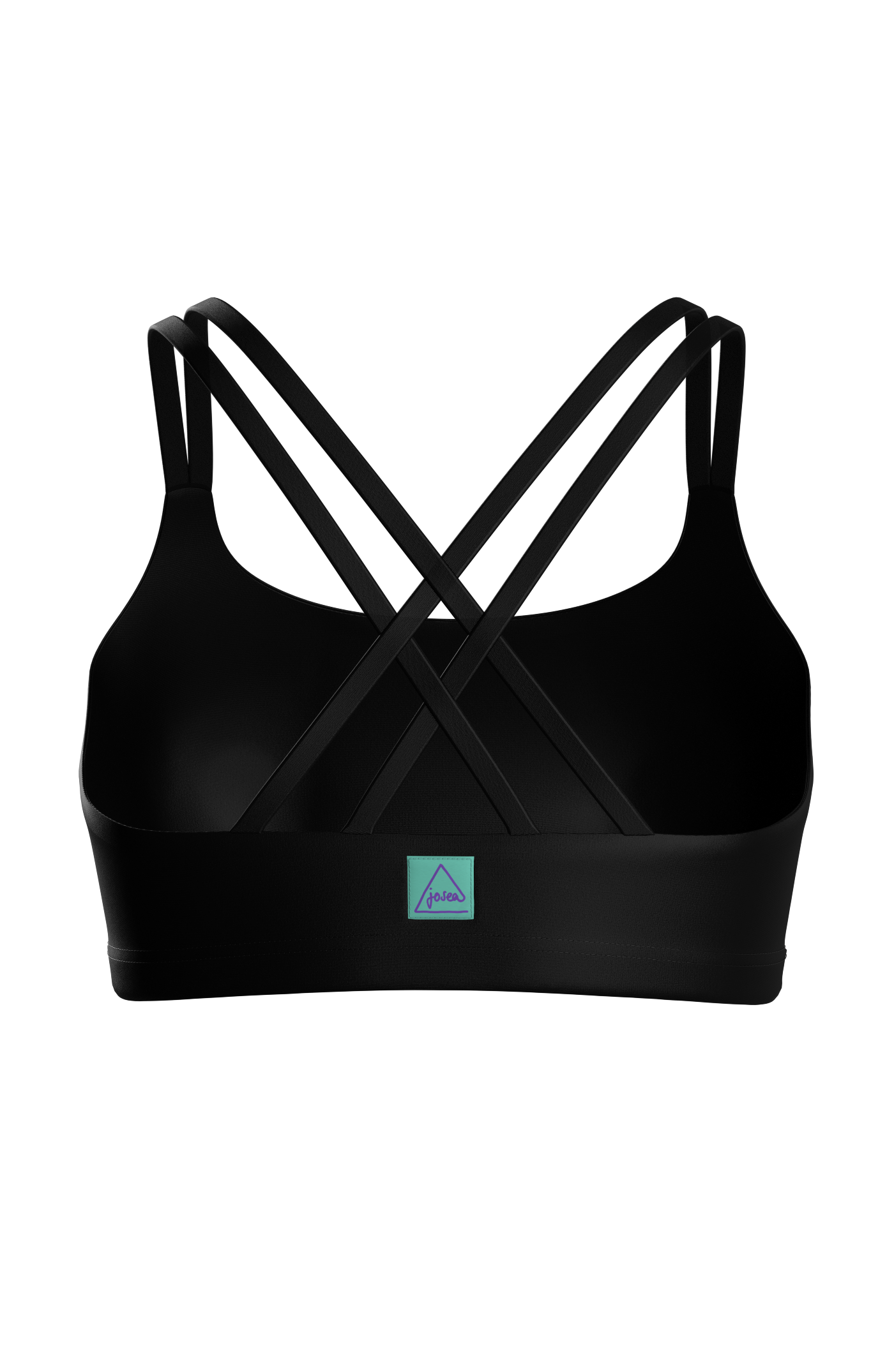 One Eye Bikini Top - black