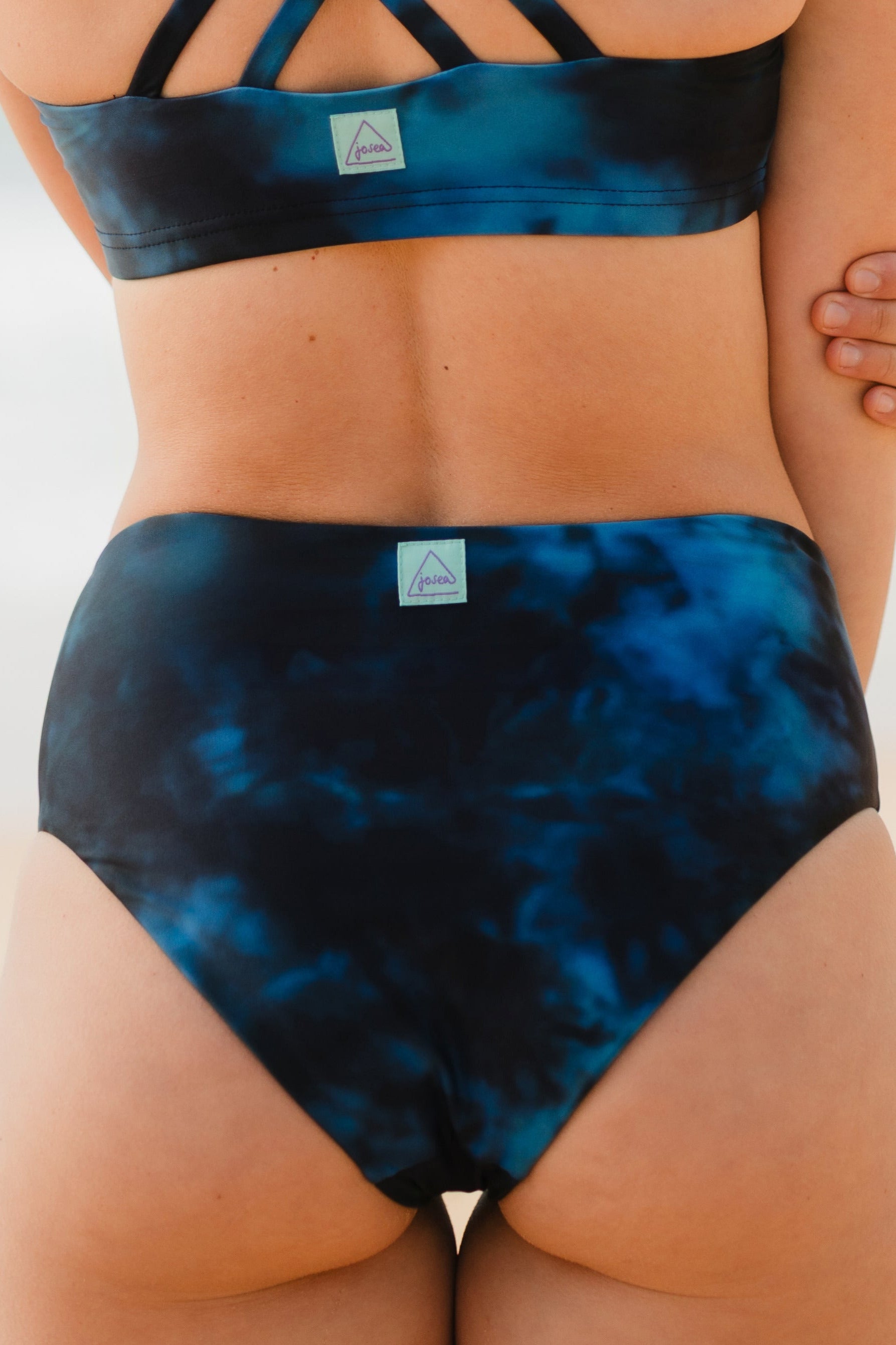 Junta Bikini Hose - petrol tiedye