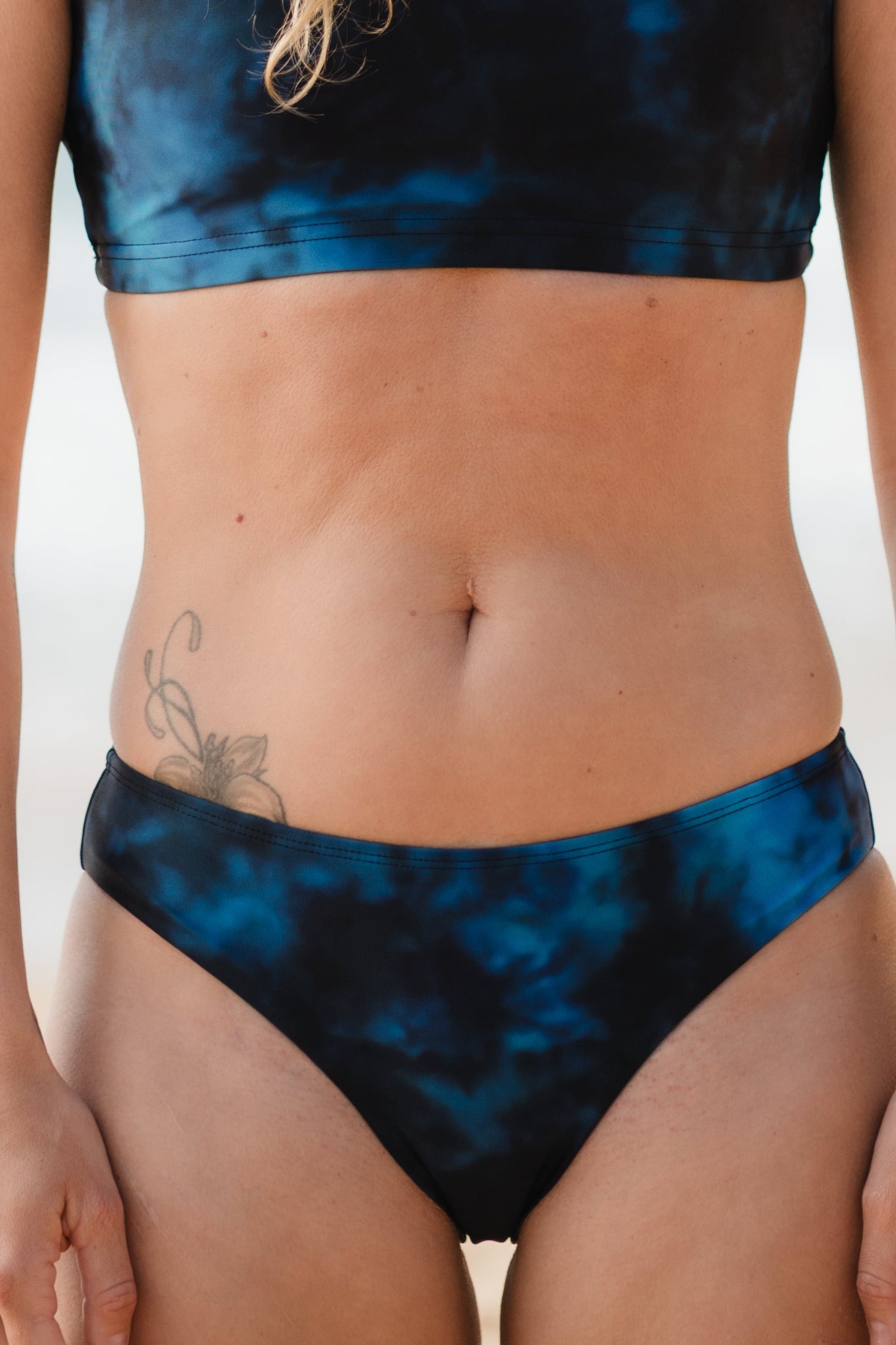 Maloja Bikini Hose - petrol tiedye
