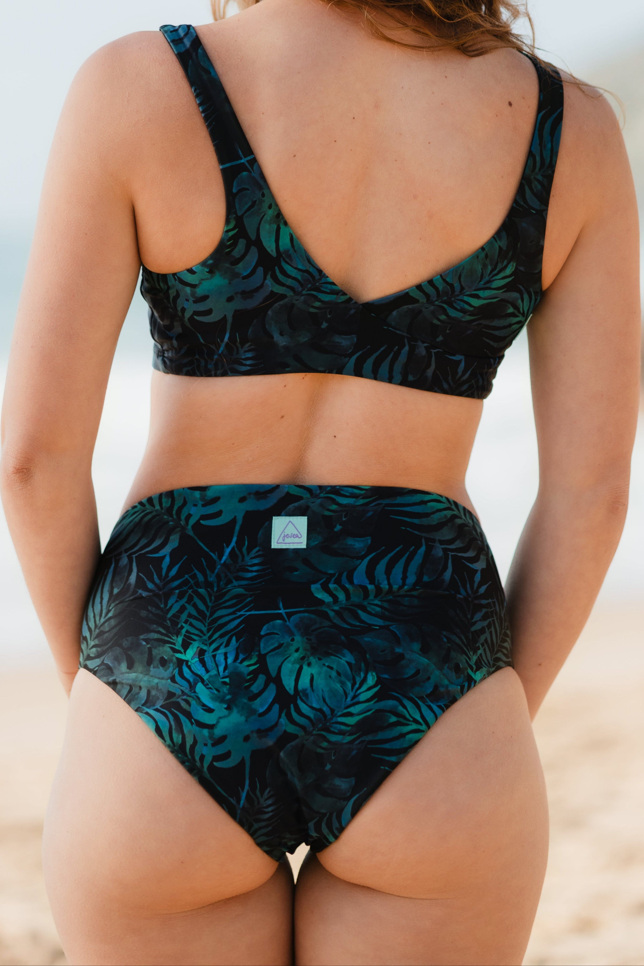 Junta Bikini Hose - petrol banana