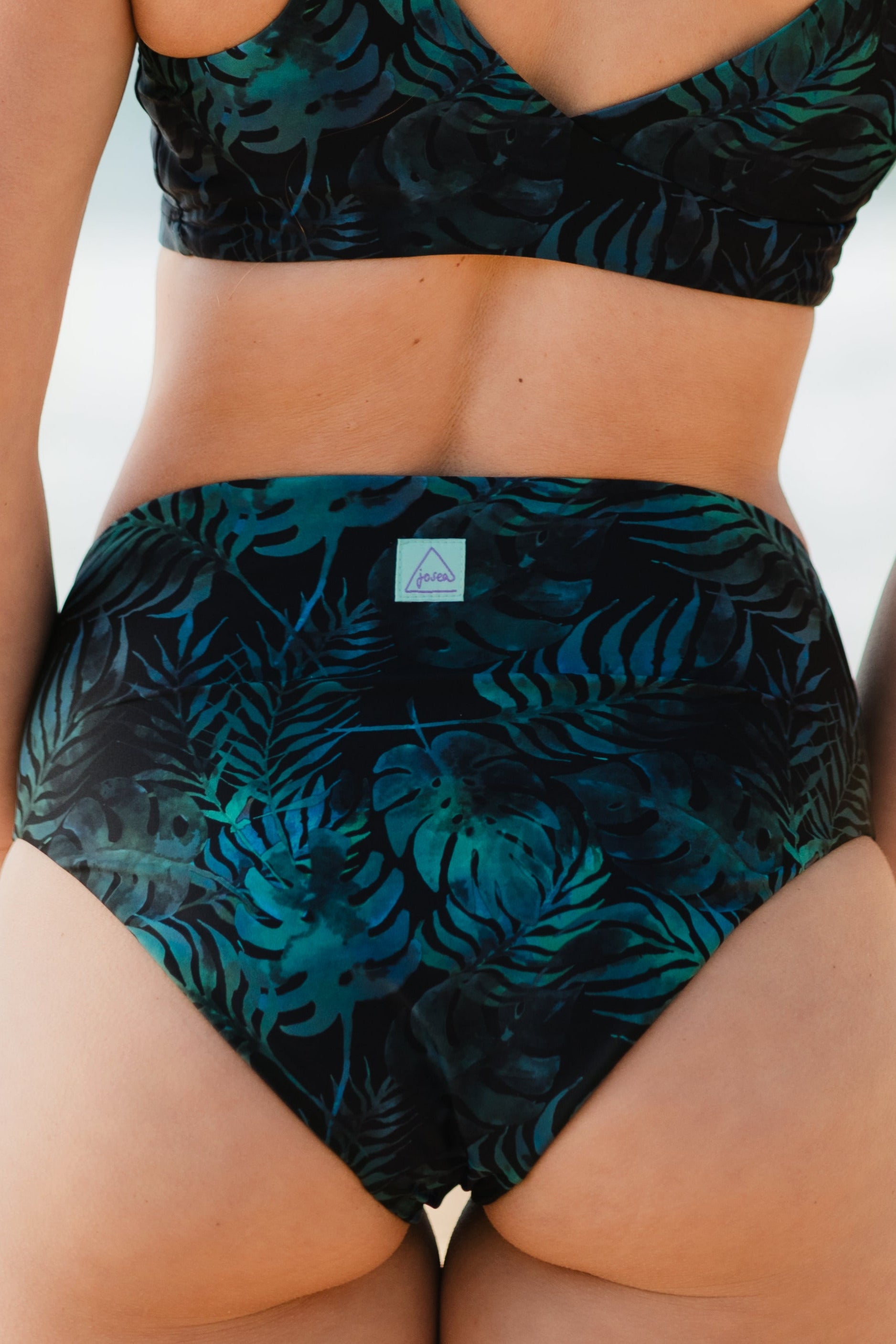 Junta Bikini Hose - petrol banana