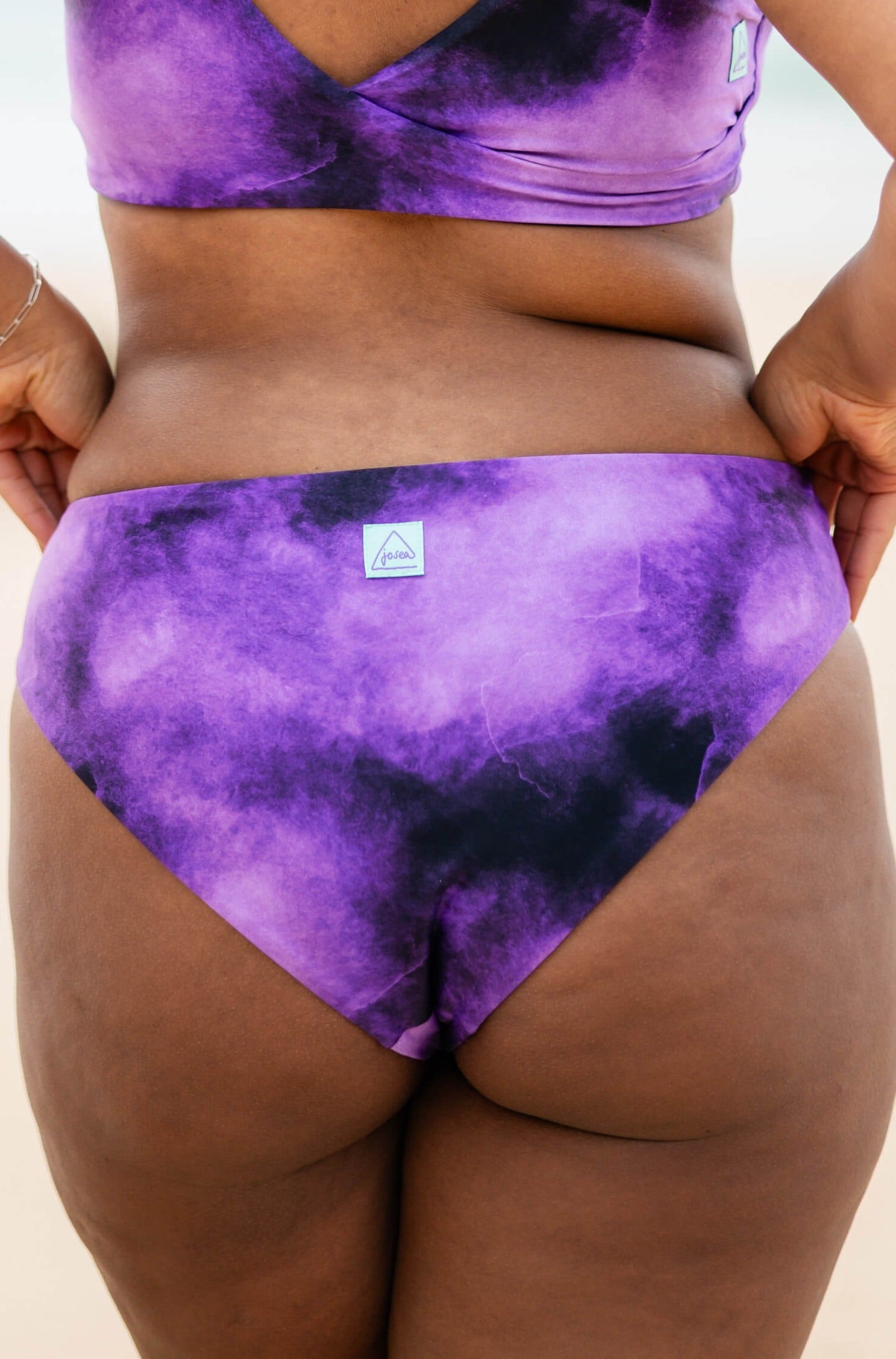 Cape Doc Bikini Hose - universe purple