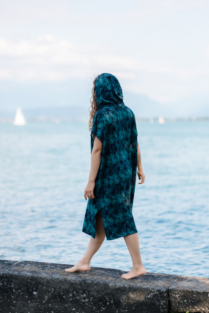 Fyn Surfponcho - petrol banana