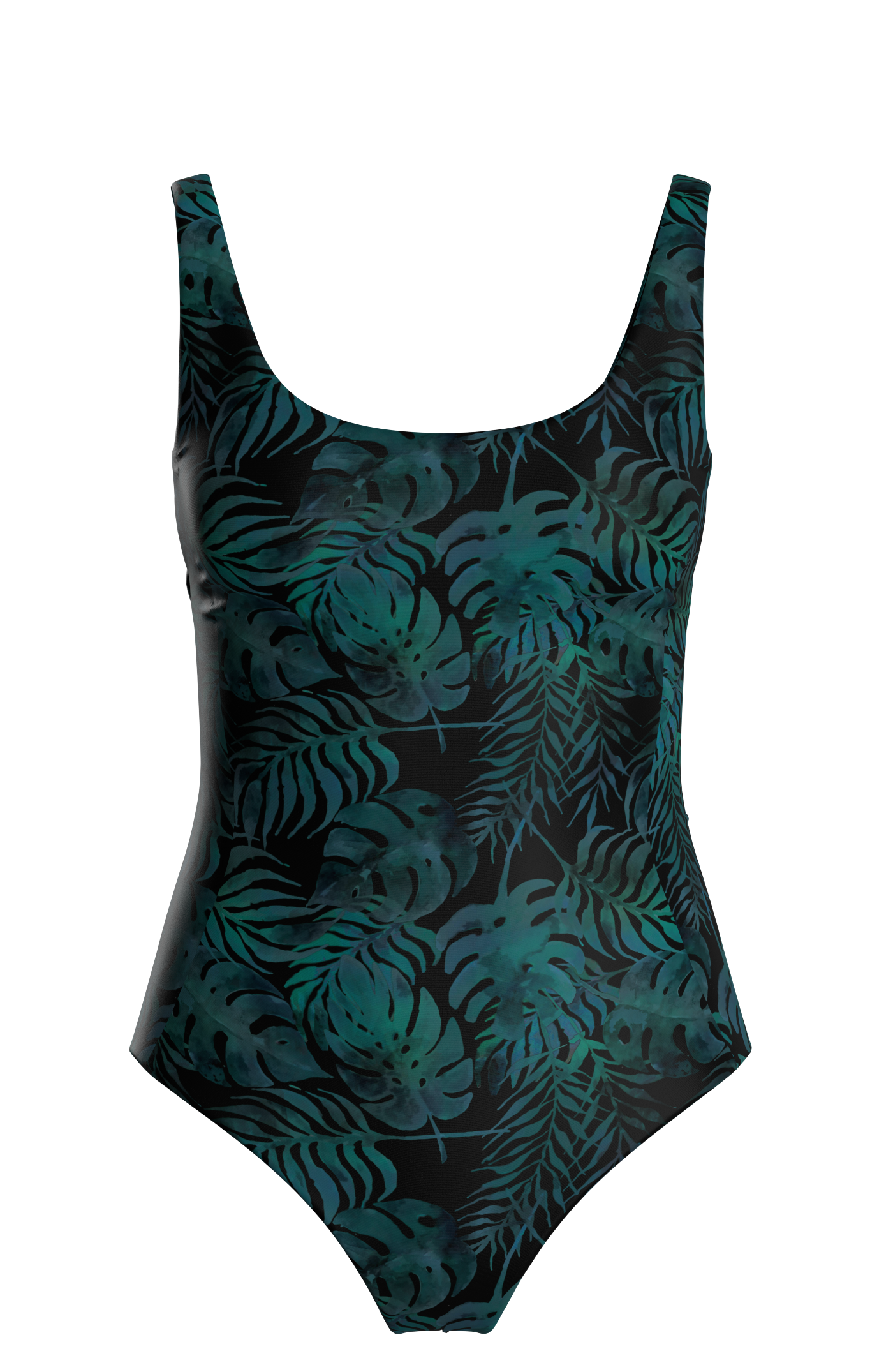 Orkan Badeanzug - petrol banana