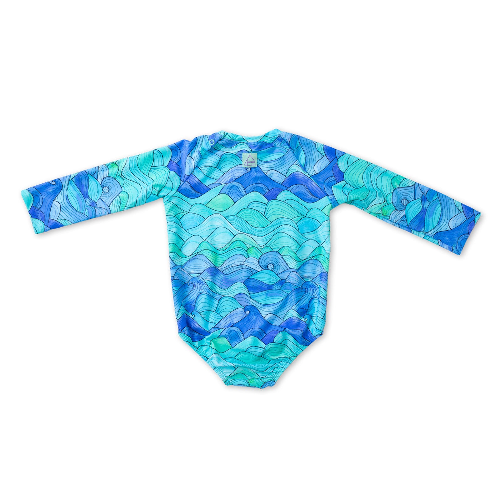 Bubu UV-Suit - blue waves