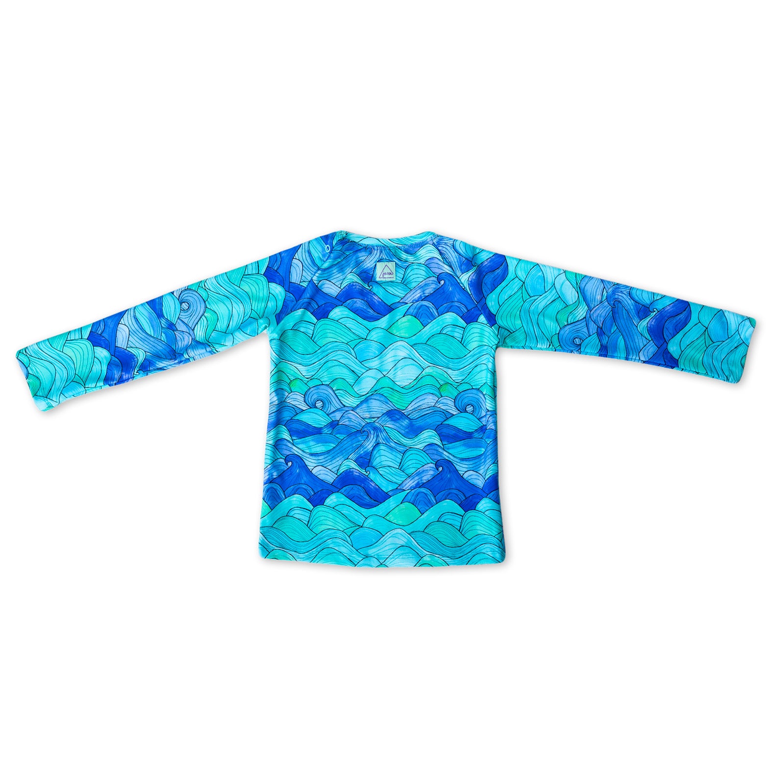 Dada UV-Shirt - blue waves