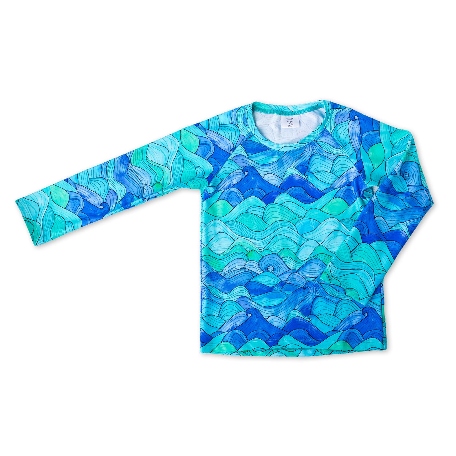 Dada UV-Shirt - blue waves