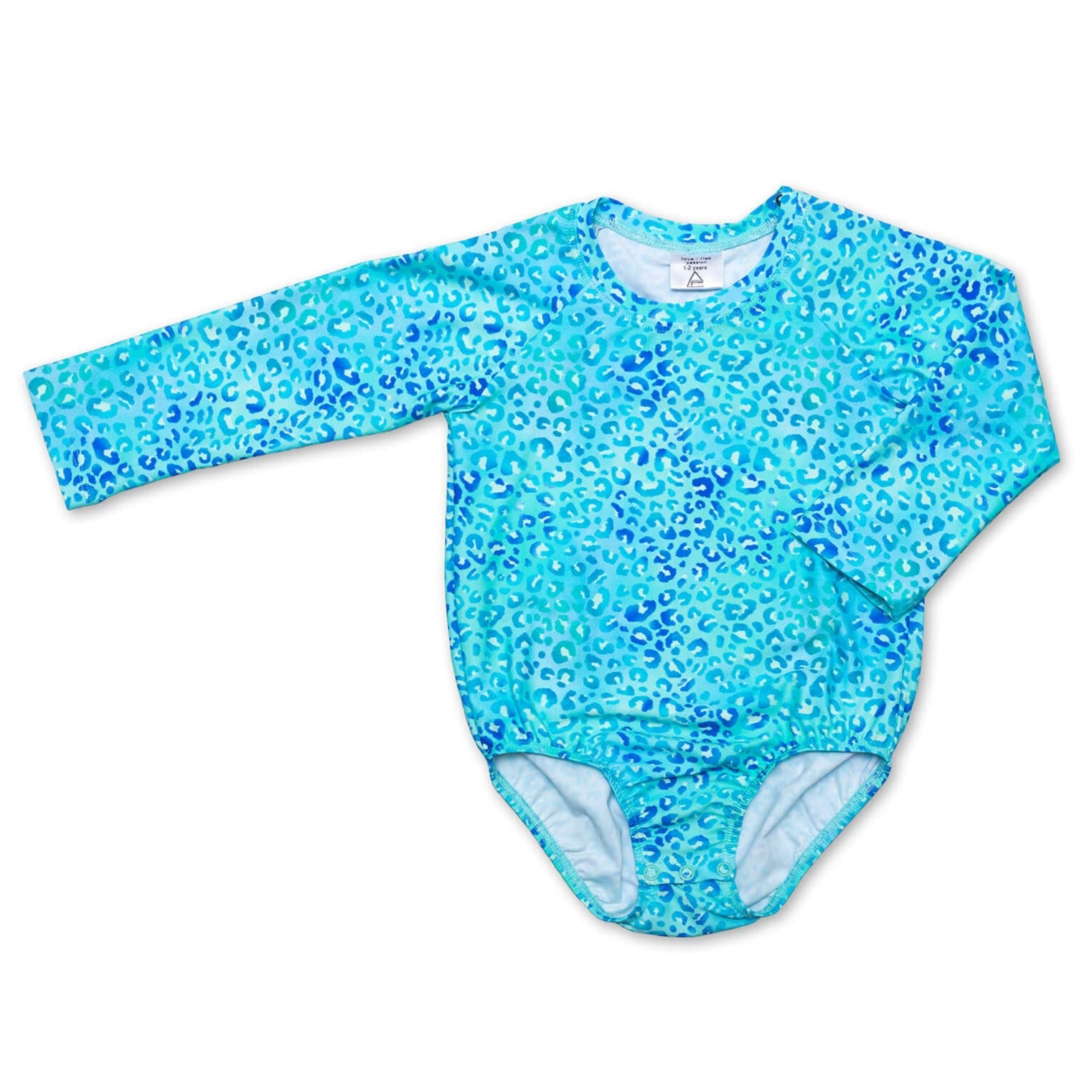 Bubu UV-suit - waterblue leo